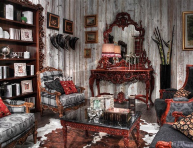 Living room (sofa set), Courmayeur - Asnaghi Interiors