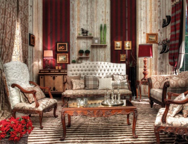 Living room (sofa set), Davos - Asnaghi Interiors