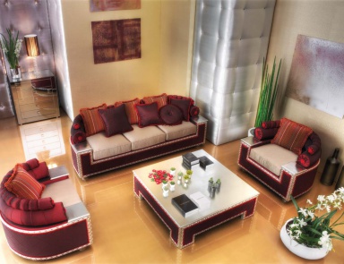 Living room (sofa set), Vittoria Asnaghi Interiors
