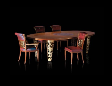 Dining room (dining set), Leda - Asnaghi Interiors