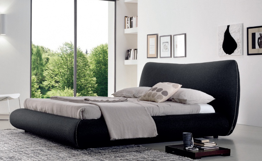 Bed low lying Moon Lana - Bolzan