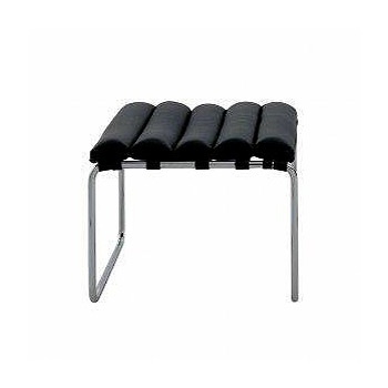 Stool with frame of chromed steel Museum, Alivar