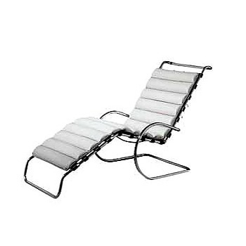 Armchair with frame of chromed steel Museum, Alivar