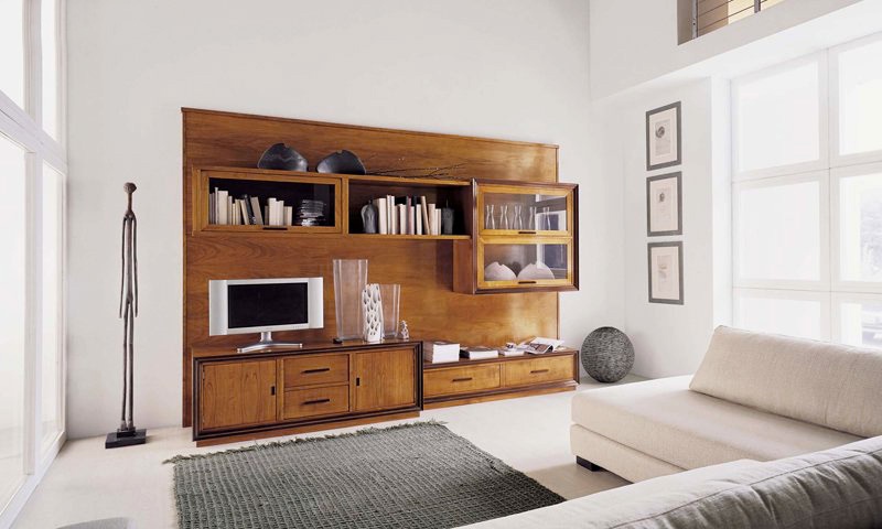 Furniture for TV and books AB010, Bizzotto