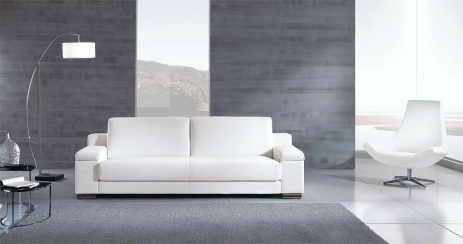 The sofa is modular, Essepi