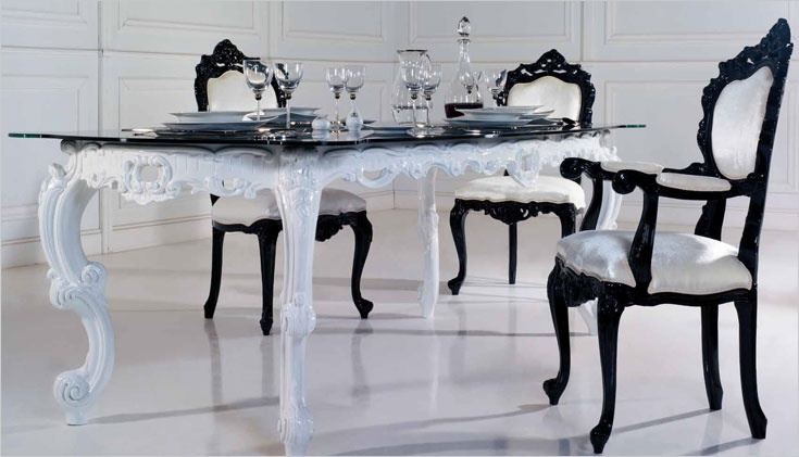 Barocco dining table, Epoque