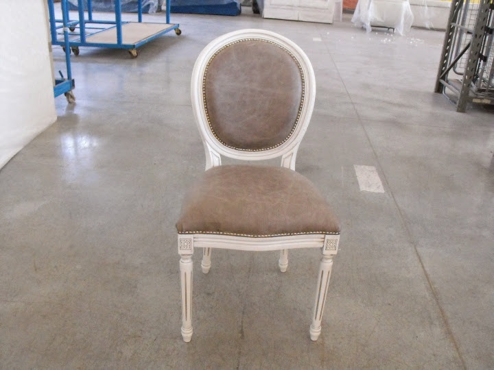 Chair with round backrest Louis, Epoque