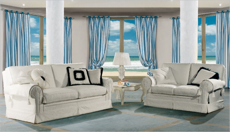 Double sofa Laurel, Epoque