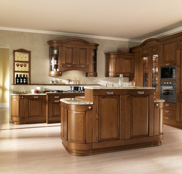 Set for the kitchen with the island, Astra