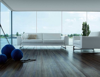 The sofa is modular, Arial - Roche Bobois