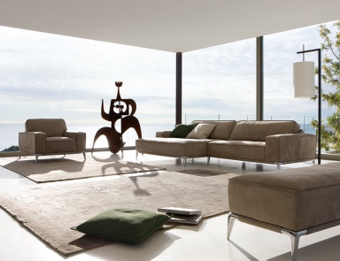 The sofa is modular, Ellica - Roche Bobois