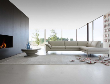 The sofa is modular, 'improviste - Roche Bobois
