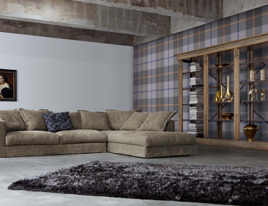 The sofa is modular, Recital - Roche Bobois