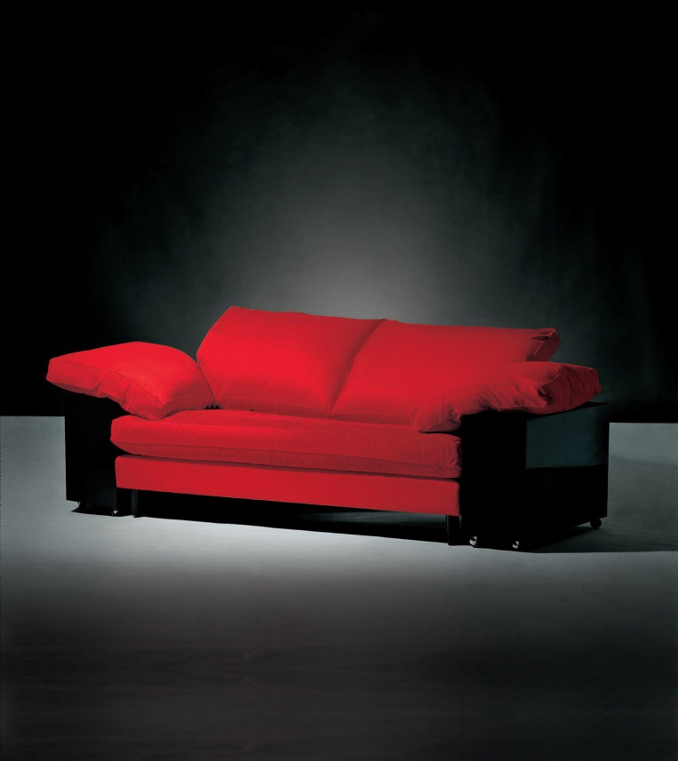 Sofa with frame in solid wood Museum, Alivar 