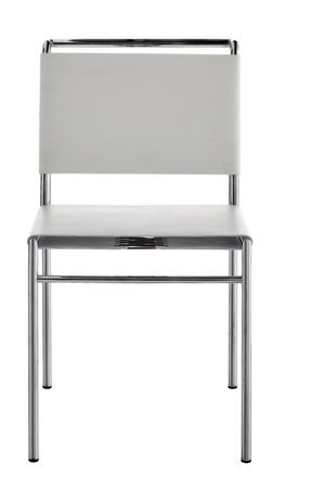 Chair with frame of steel tubes Museum, Alivar