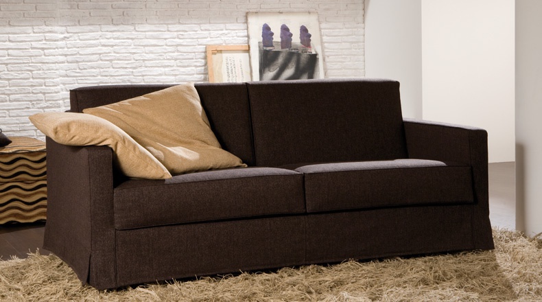 Sofa upholstered in leather or fabric Magister, Bodema