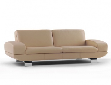 Two-seater sofa with wide armrests, Calia Italia