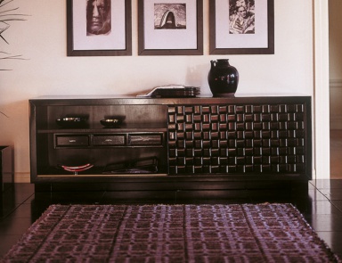 A snack bar natural wood Fusion, Luciano Zonta