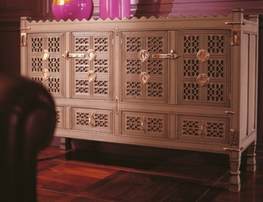 Sideboard in wood, Luciano Zonta