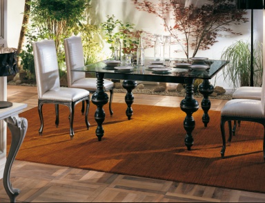 Dining room in art Deco style, Luciano Zona