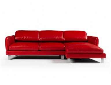 Three seater sofa with metal legs, Calia Italia