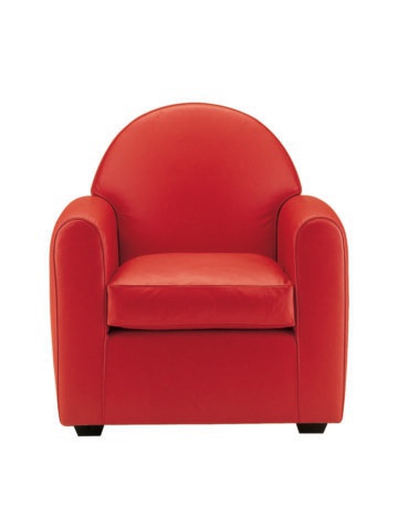 Armchair with frame in solid wood Museum, Alivar