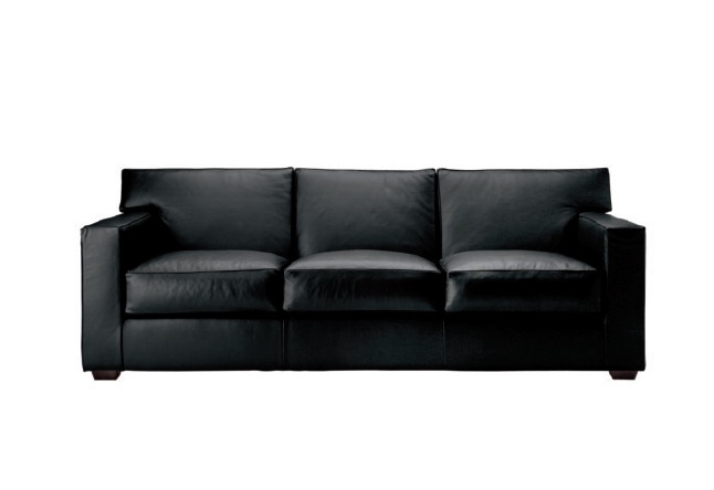 Three seater sofa with frame of wood Museum, Alivar