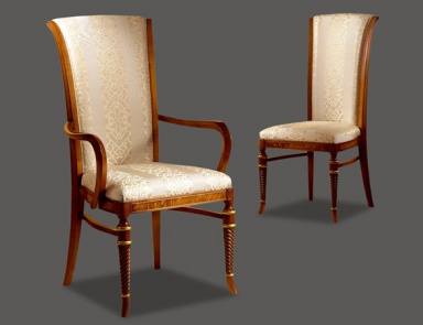 Chair with high back, Busnelli Adamo