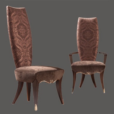 Chair with high back