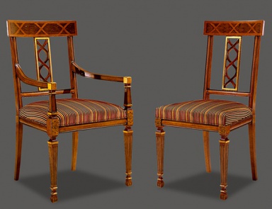 Chair with high back, Busnelli Adamo