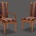 Chair with high back