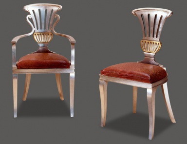 Chair with high back, Busnelli Adamo