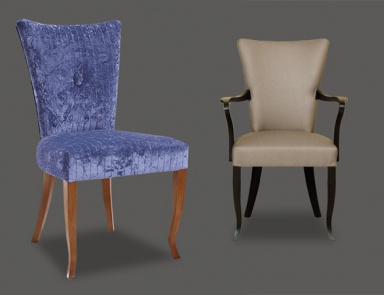 Chair with high back, Busnelli Adamo