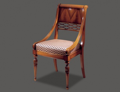 Chair with high back, Busnelli Adamo