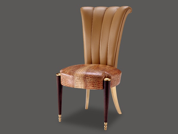 Chair with high back, Busnelli Adamo