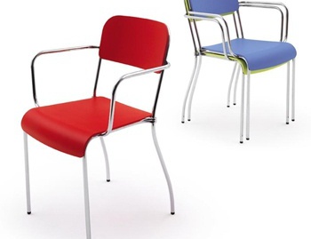 The Coated Hard Protective Case Sedia Chair, Magis