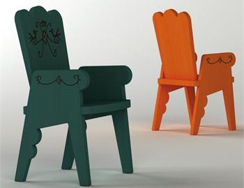 The Reiet children's chair, Magis