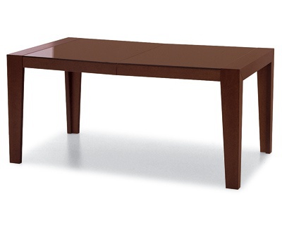 Dining table on massive legs, Calligaris