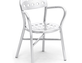 Chair Pipe Chair with armrest, Maddd