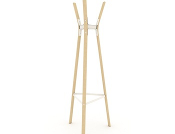 Hanger Steelwood Coat Stand Magis