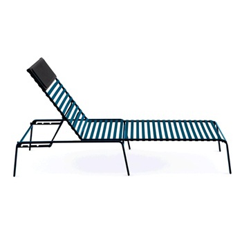 Striped Lettino Chaise Lounge, Magis