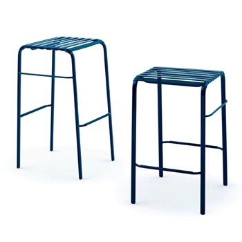 Striped Sgabello Stool