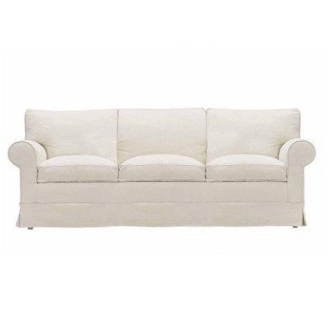 Three seater sofa with frame of wood Museum, Alivar