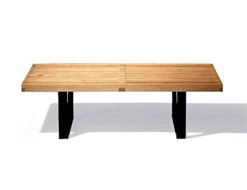 Bench with wooden case Museum, Alivar