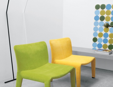 A chair with a hidden frame, Tess - Cattelan Italia