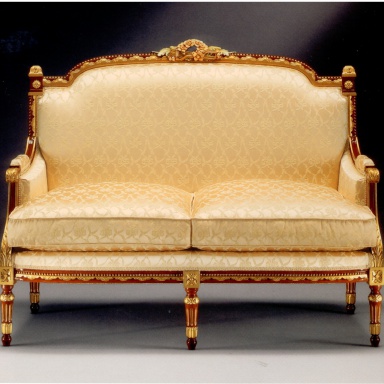 Double sofa Meroni Francesco