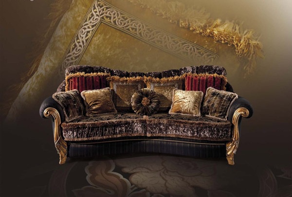 Double sofa, Murano - Caspani Tino