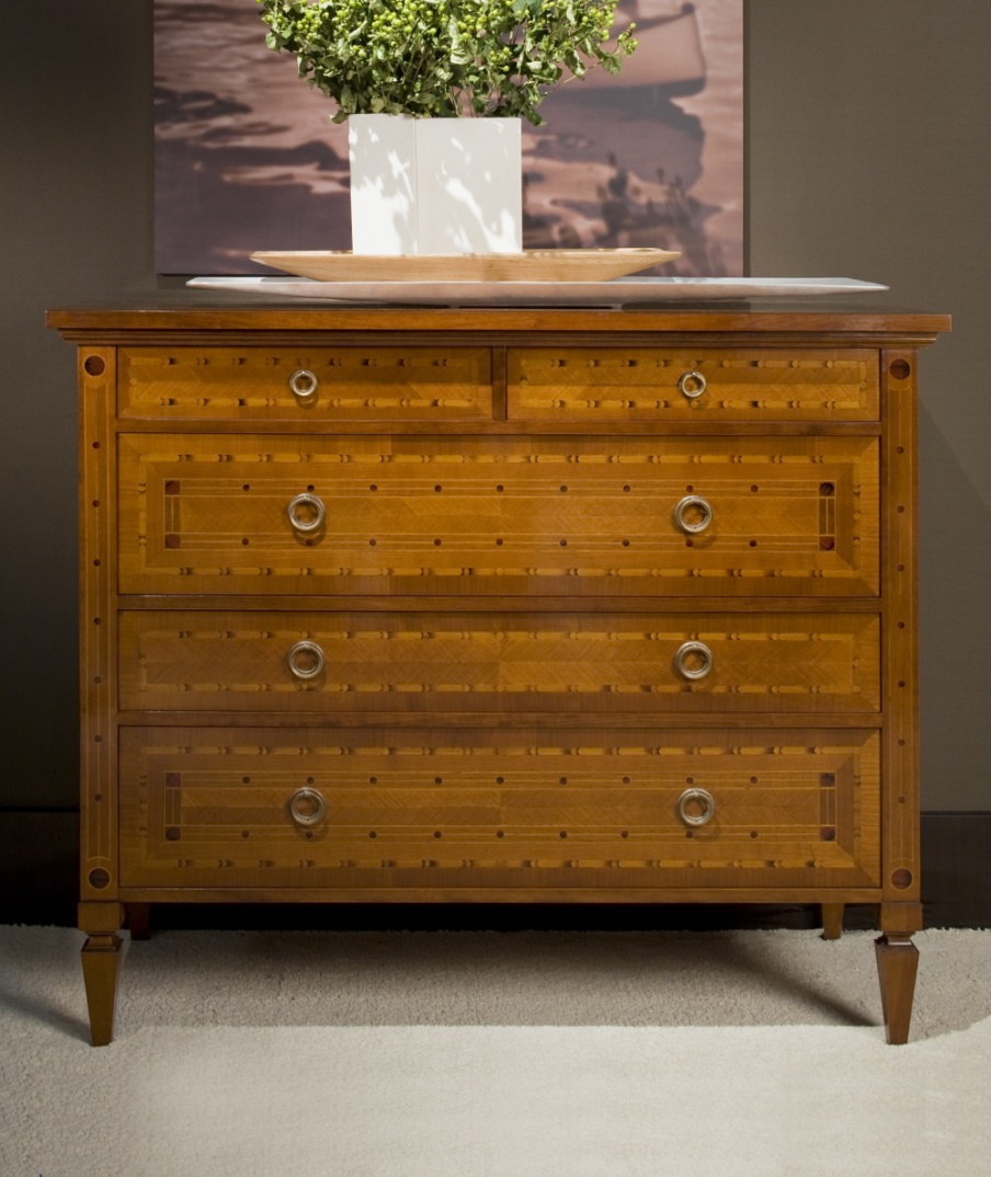 Dresser with wooden case, Annibale Colombo
