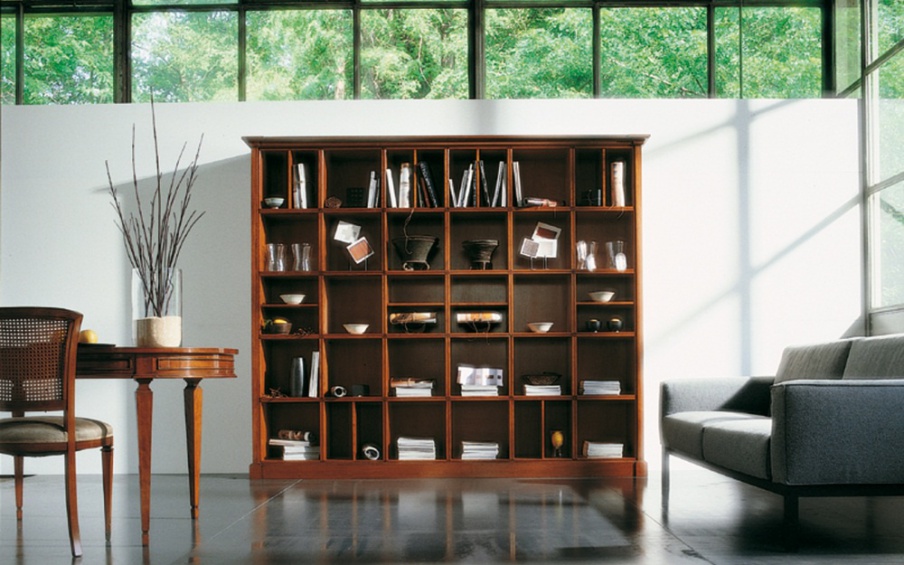 The rack body is made of cherry, Annibale Colombo