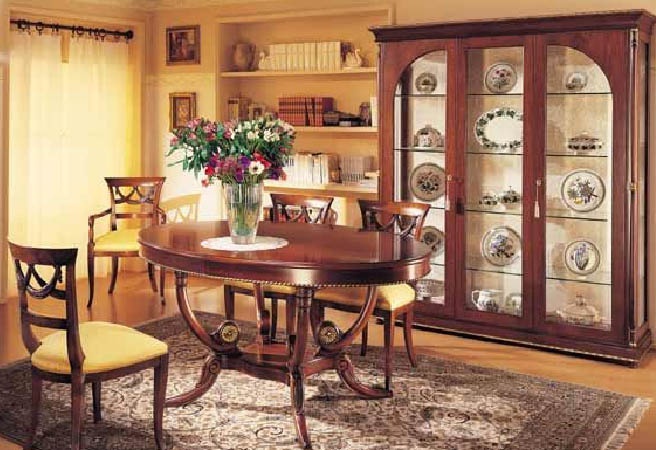 Dining room (dining set), Manzoni - Caspani Tino